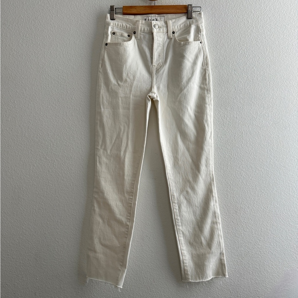 Frank & Eileen Cork High Rise Slim Straight Jeans